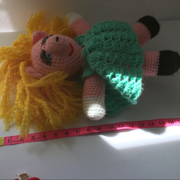 vintage miss piggy crochet - Picture 13 of 13